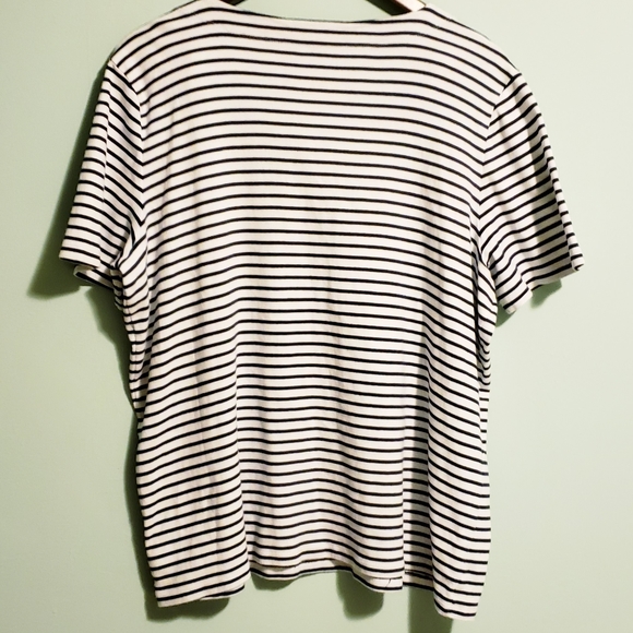 NWOT Jones NY Signature Nautical Vibe Tee - Picture 4 of 7